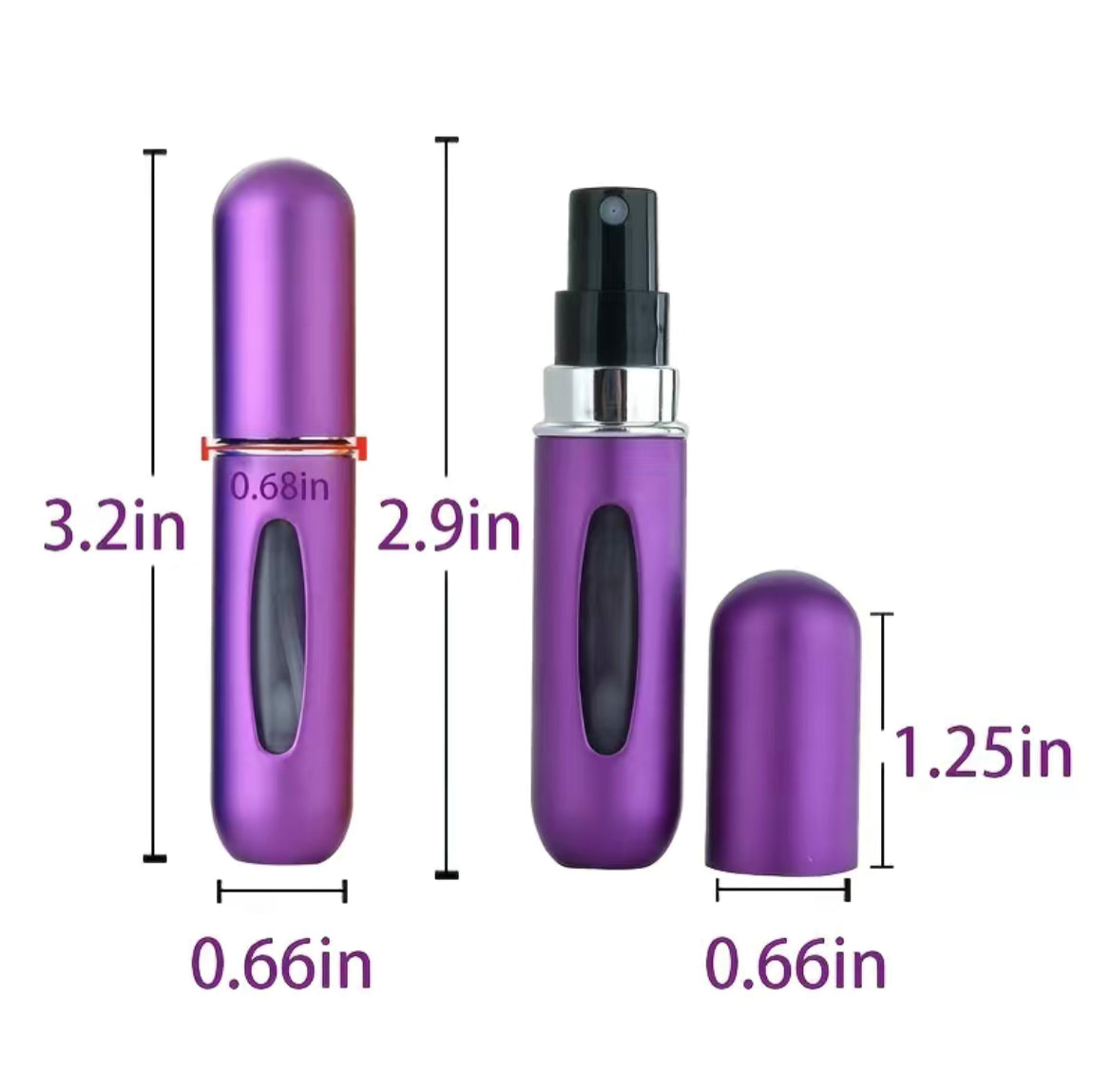 Botellas atomizadoras de perfume