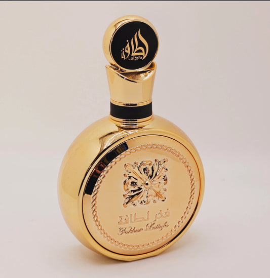 Lattafa Fakhar Gold Extrait Eau 3.4 onzas
